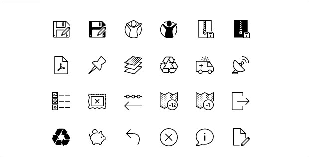 iso save icons