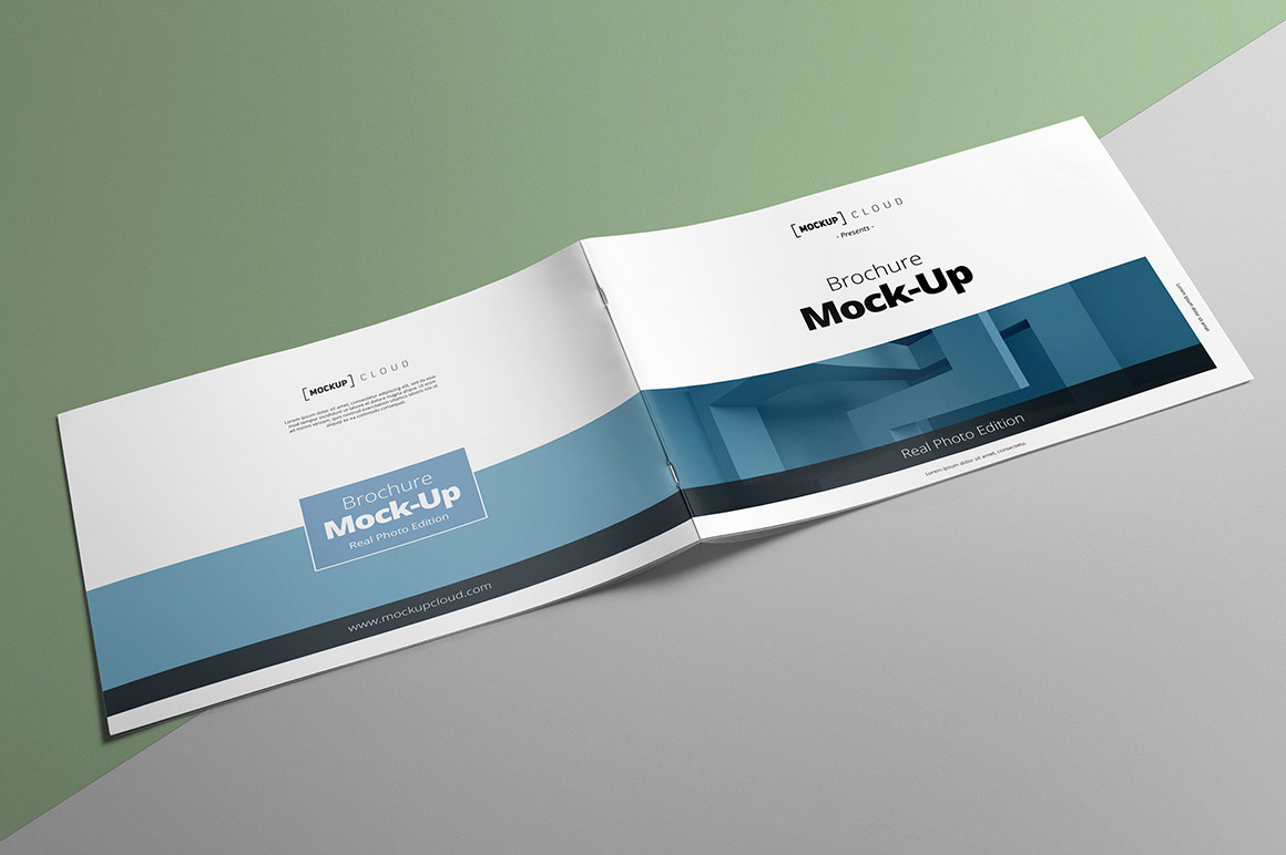 Download 25+ Printable A4 Landscape Brochure Mockups - PSD Download ...