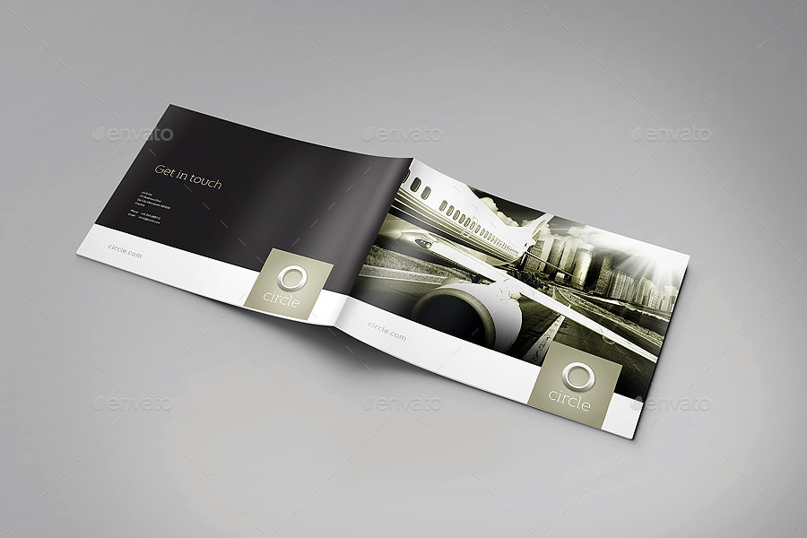 Download 25+ Printable A4 Landscape Brochure Mockups - PSD Download ...