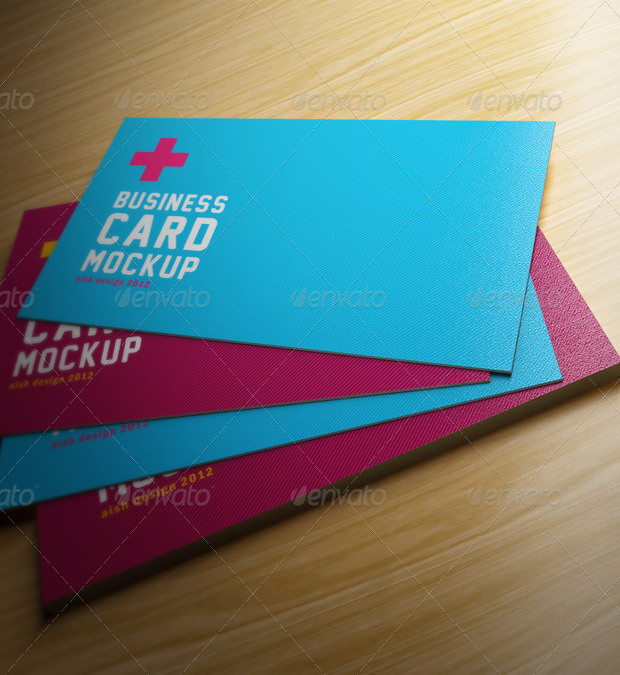 Layer Business Card Mockup