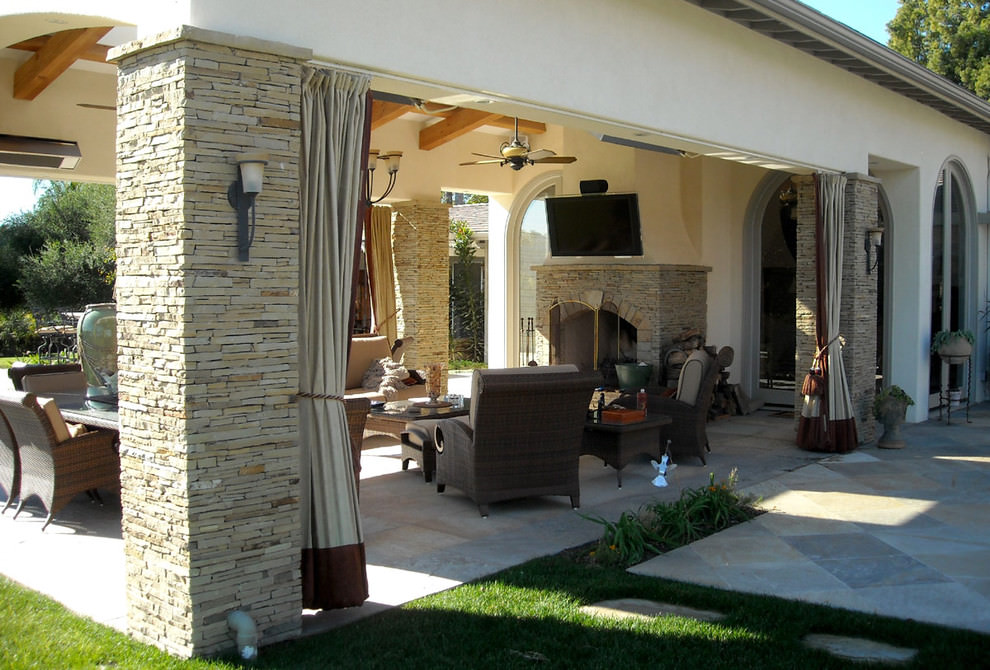 modern contemporary patio outdoor room design