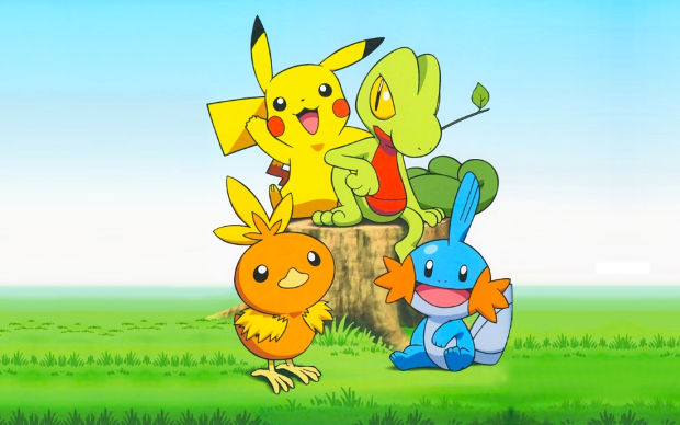 yellow pokemon background