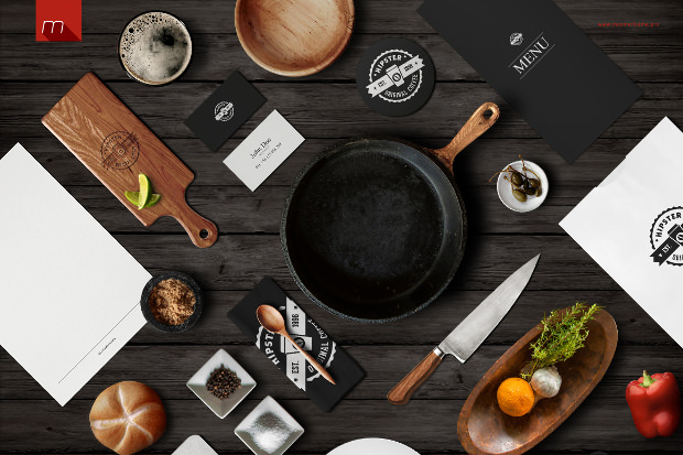20+ Restaurant Branding Mock Up - PSD Download | Design Trends - Premium PSD, Vector Downloads