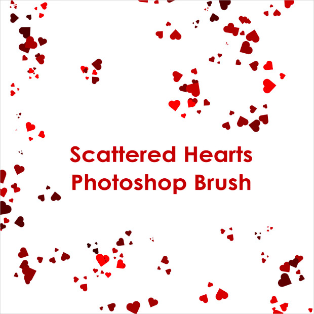 sparkle heart photoshop brushes1