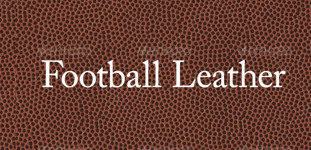 football leather texture