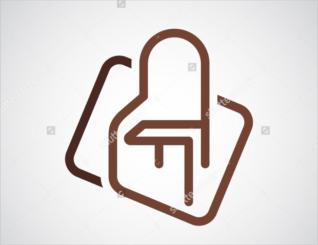 modern chair logo