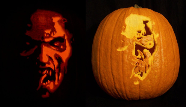 wild scary pumpkin carving patterns
