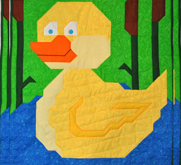duck baby quilt pattern