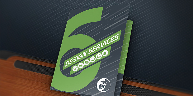 graphic design corporate folder template