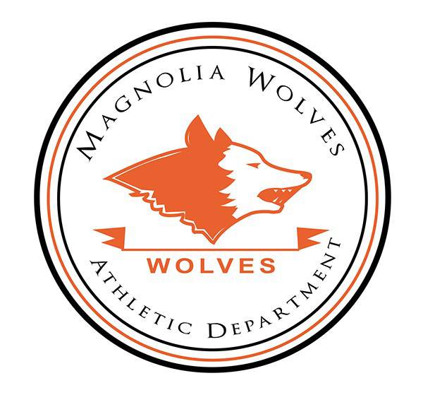 wolf logo design for atheletics department