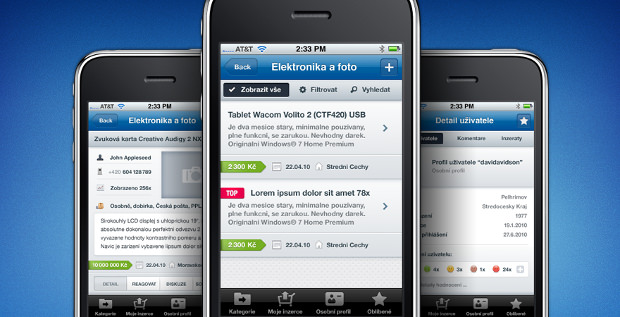 ecommerce app ui design for iphone