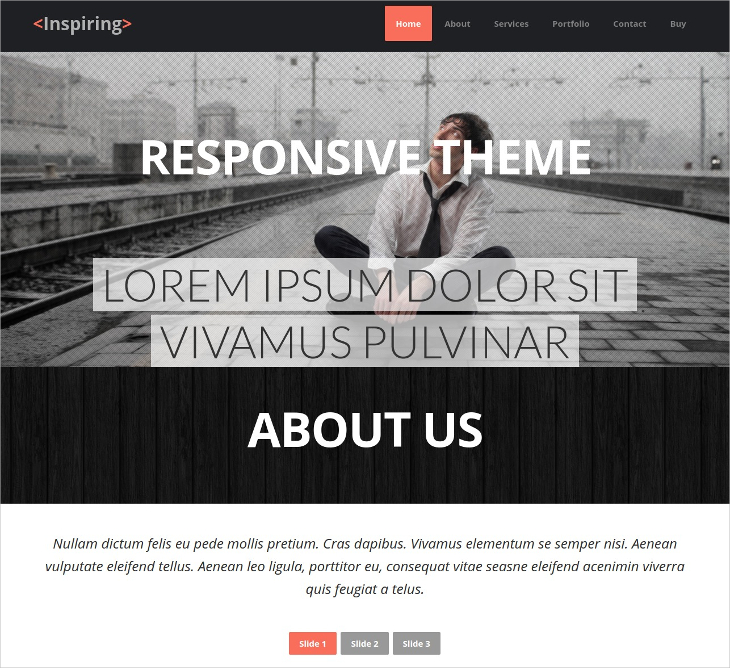 one page business template