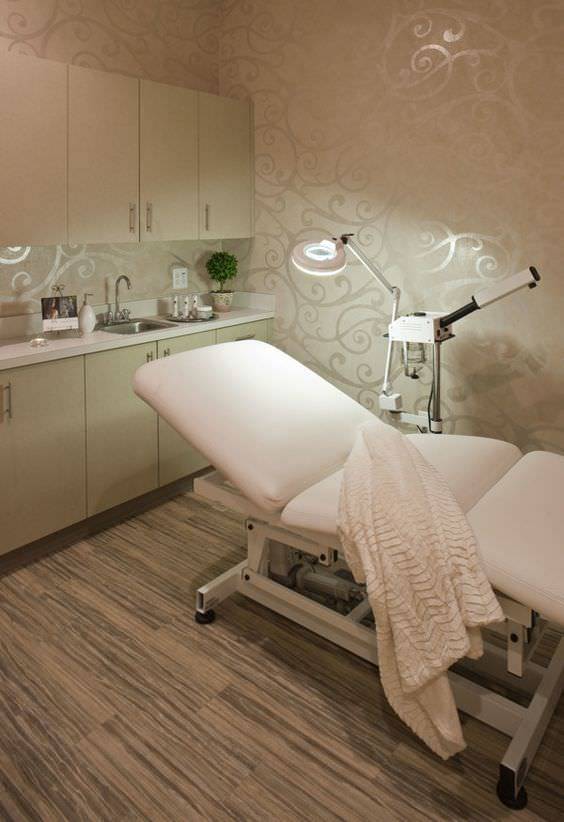 salon spa interior beauty lighting simple hair tricho behance mcgwire leslie esthetics esthetician salons treatment massage asid allied skin decor