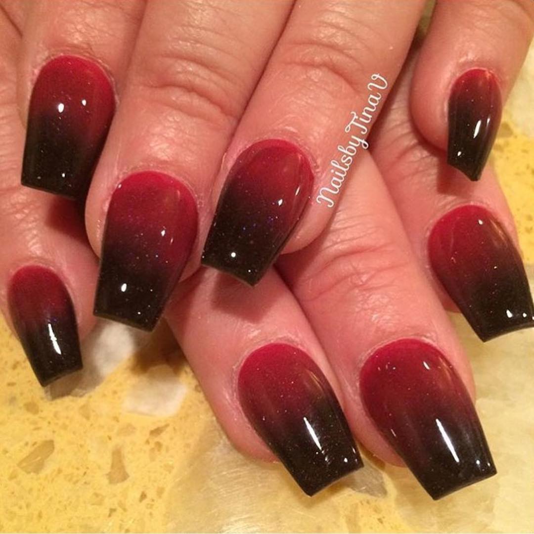 29+ Red and Black Nail Art Designs, Ideas | Design Trends ...