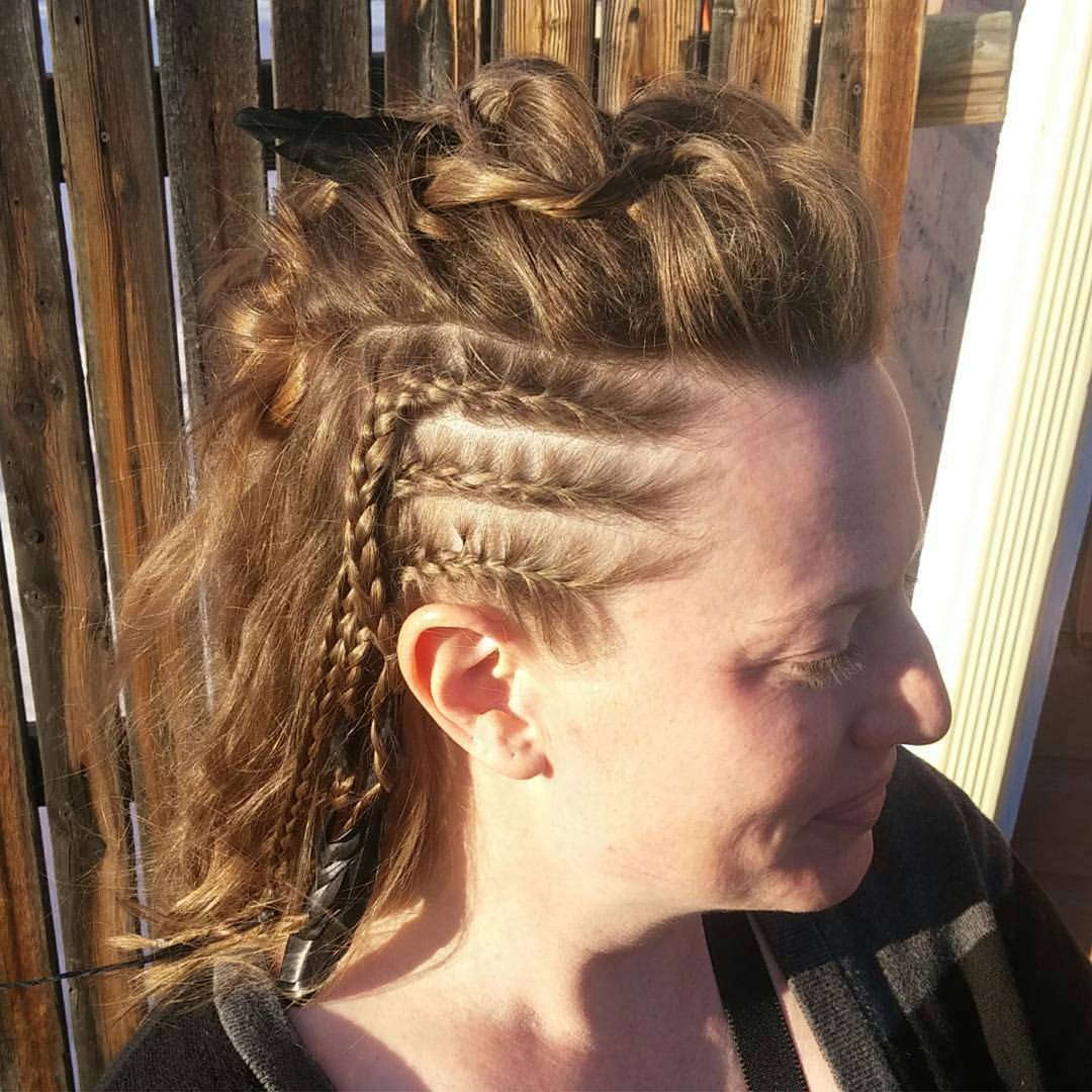 lovely cornrow hairstyle
