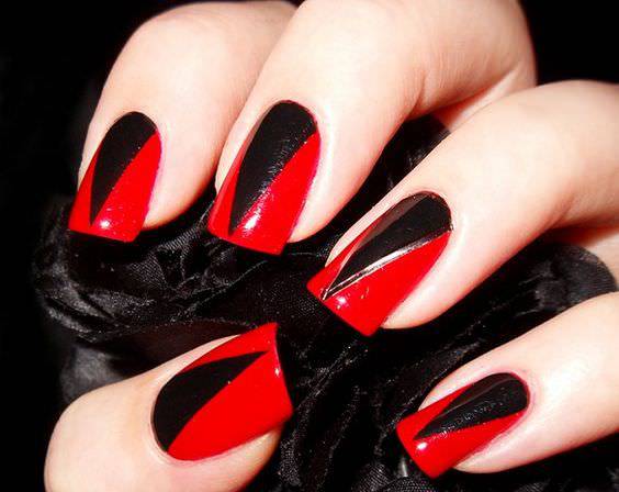 29+ Red and Black Nail Art Designs, Ideas | Design Trends - Premium PSD