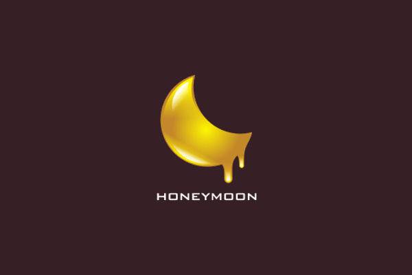 honeymoon logo design