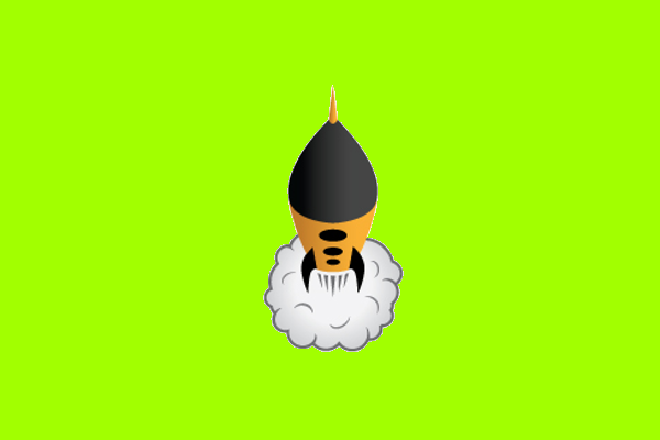 rocket app logo design