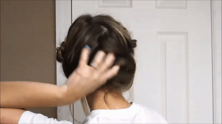 how to milkmaid braid for medium length hair