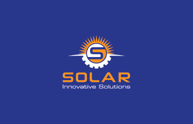 industrial sun logo design