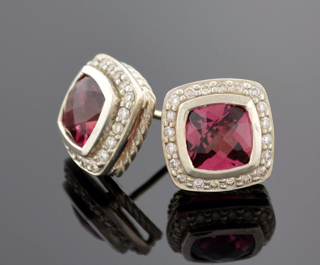 pink and white diamond ring