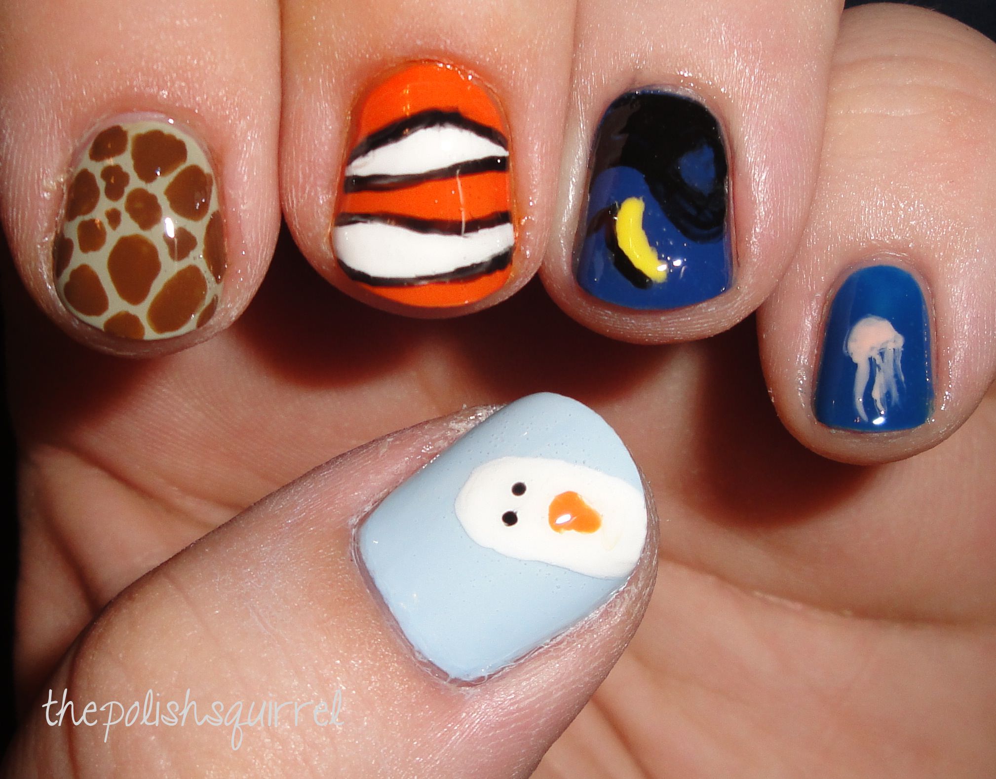 finding nemo nails