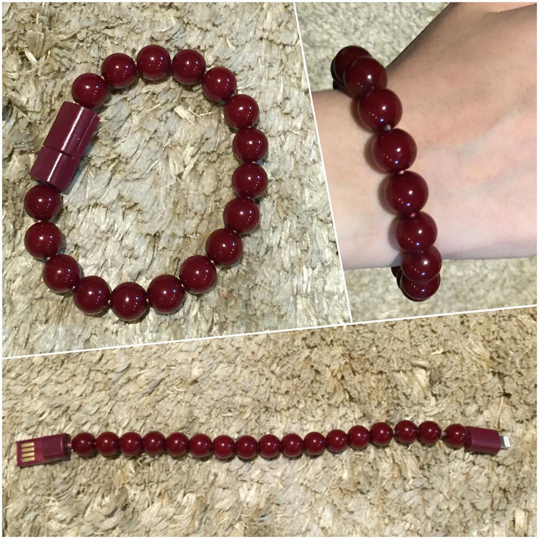 amazing usb bracelet with beads