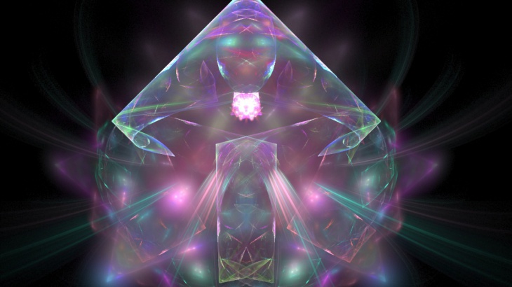 a fractal of a diamond