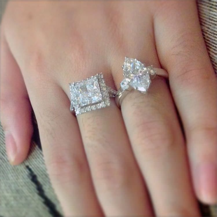 attractive diamond ring