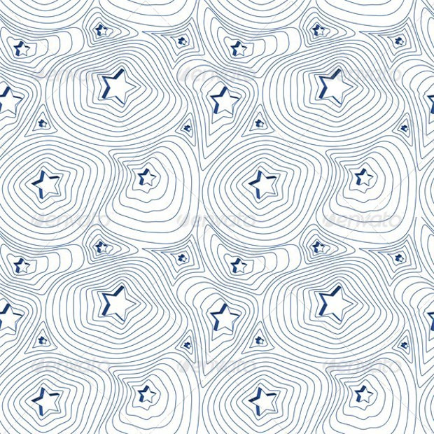 stars and lines pattern