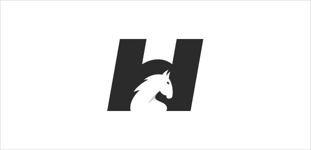 cool horse logo design