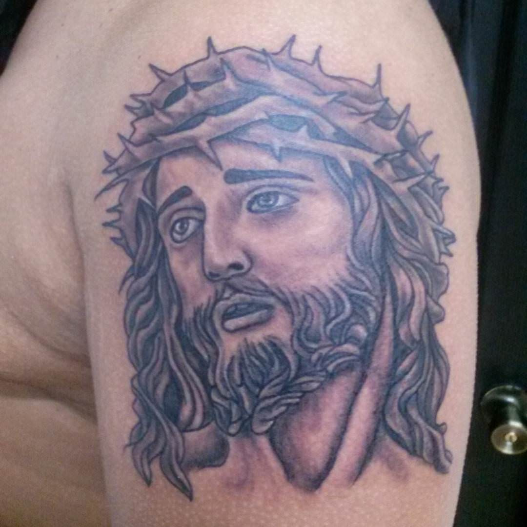 jesus tattoo design