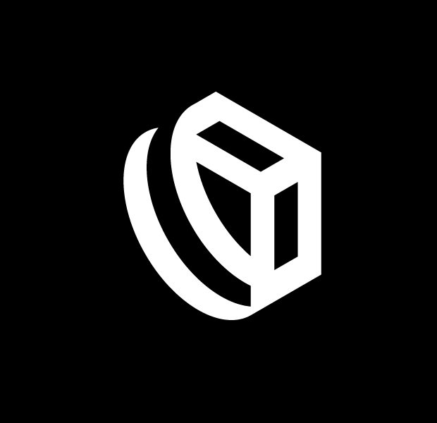 plain isometric logo design
