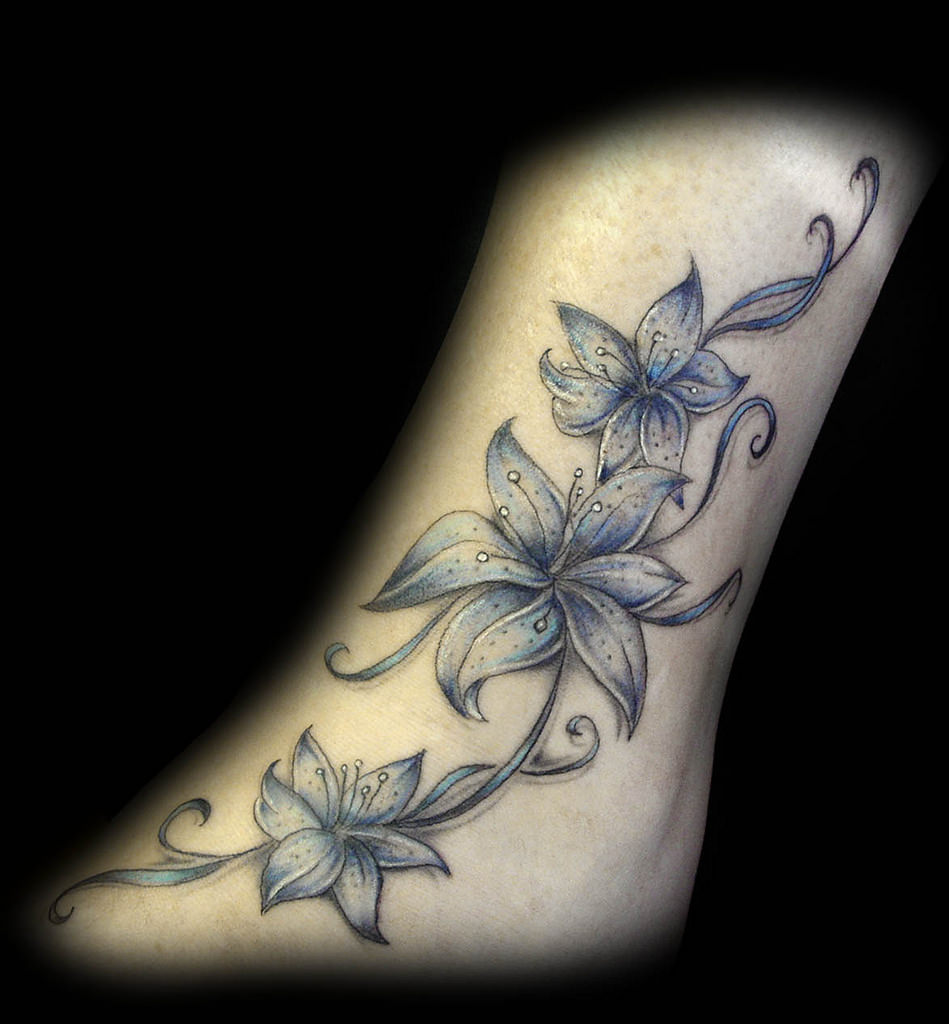 beautiful lilly tattoo