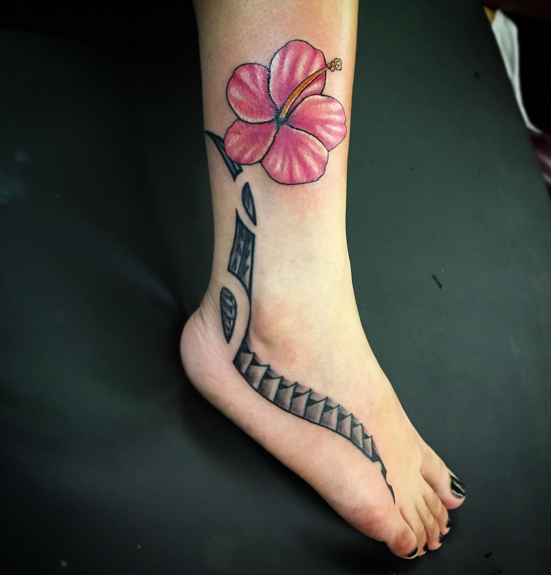 24 Hibiscus Flower  Tattoos  Designs Trends Ideas 