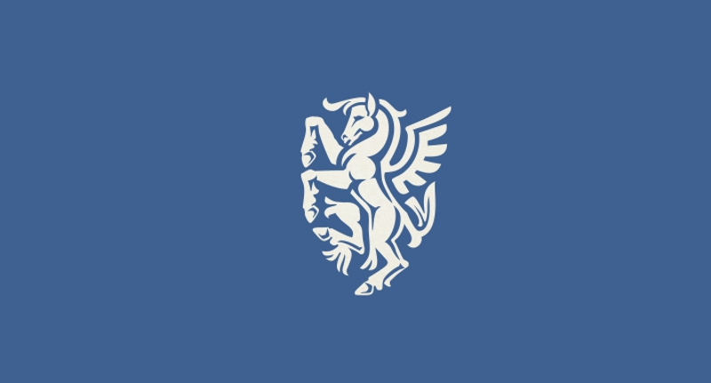 elegant shield logo design