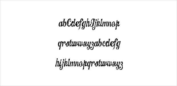 classic lower case letters vintage fonts1