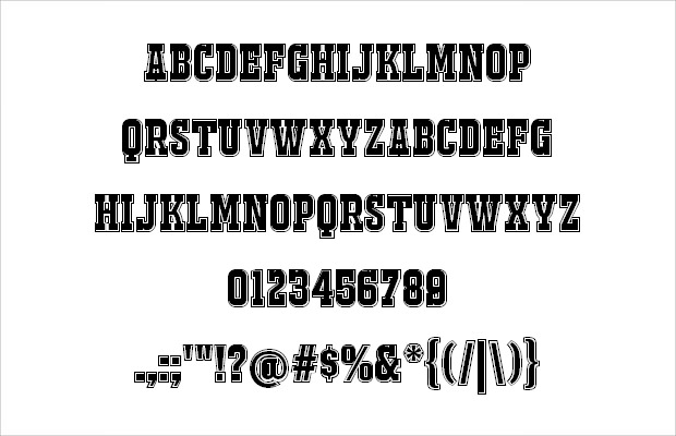 athelic sports fonts