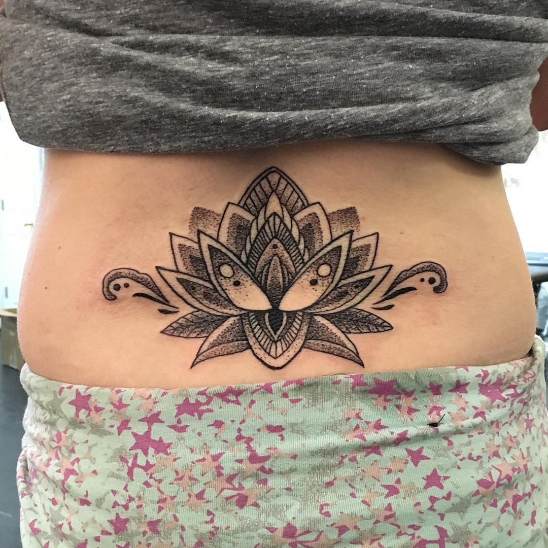 lotus mandala tattoo design