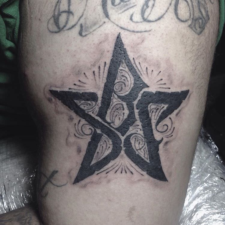 spring branch star tattoo