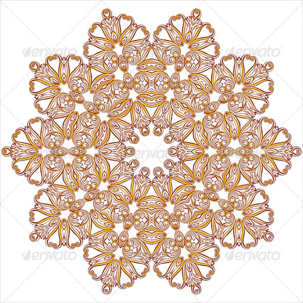 floral ornate pattern
