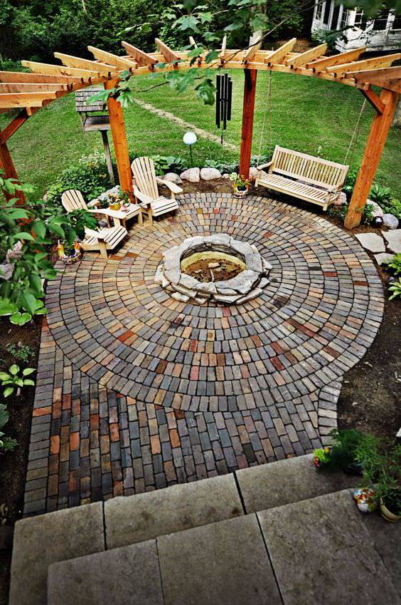 beautiful backyard patio design