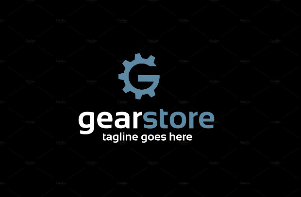 g letter gear store logo