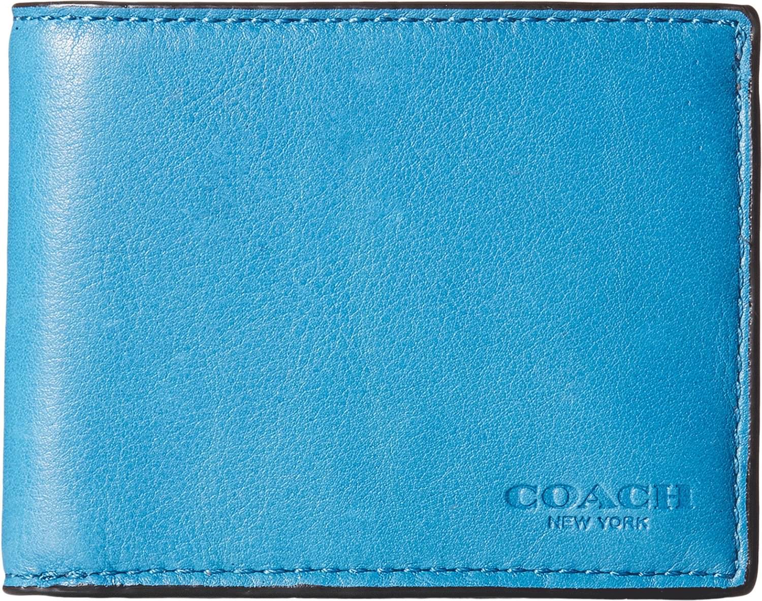 blue color wallet