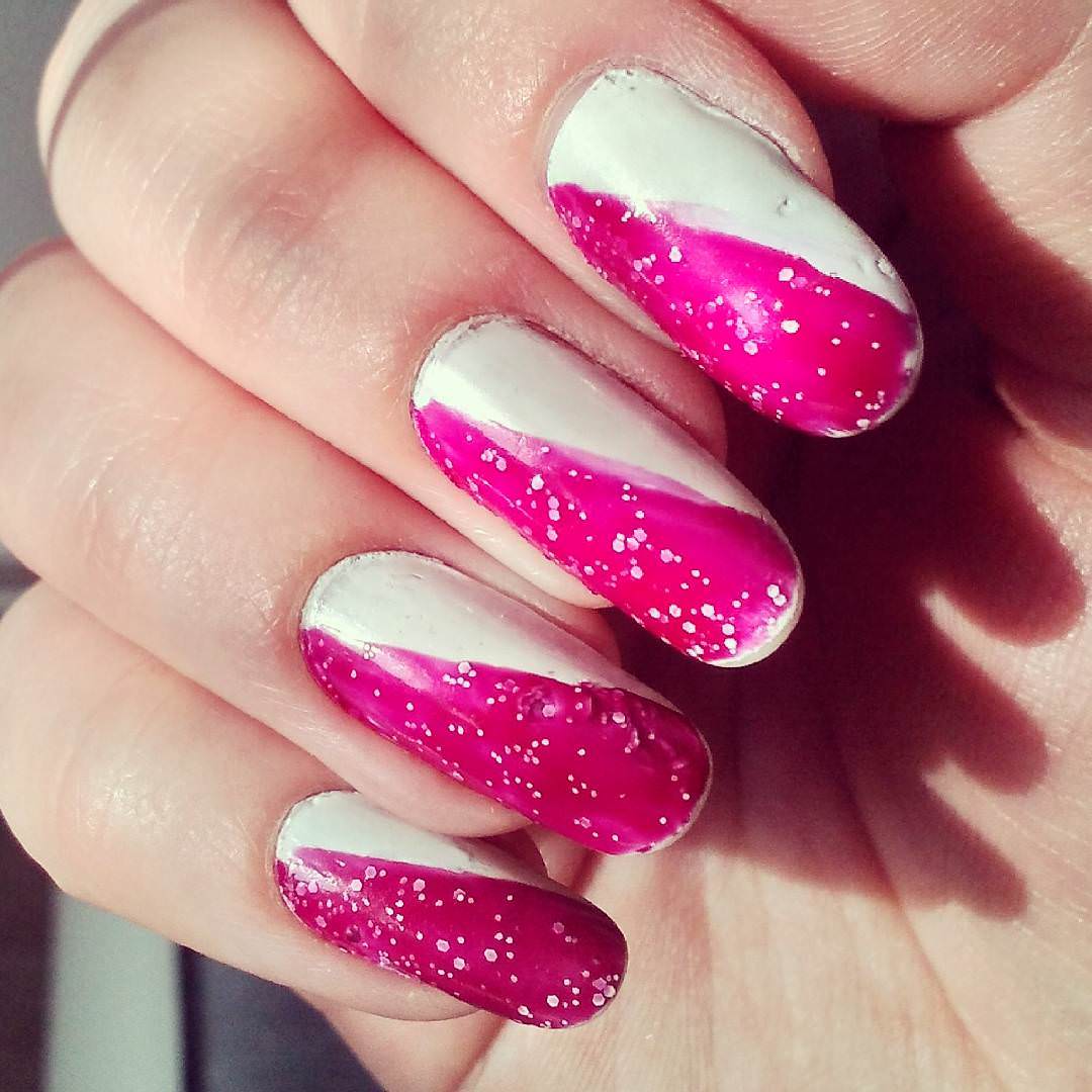 23 Pink White Nail Art Designs Ideas Design Trends Premium PSD 