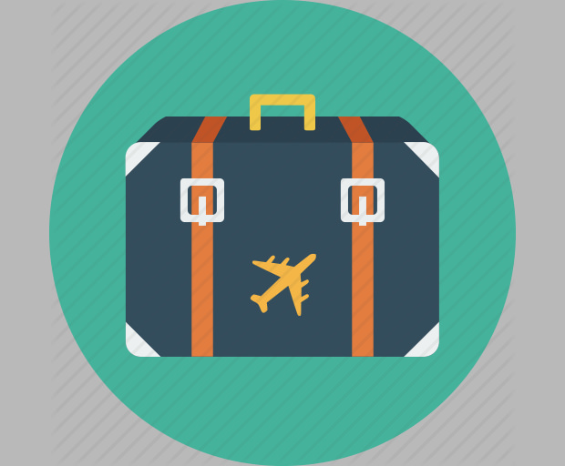 travel bag icon