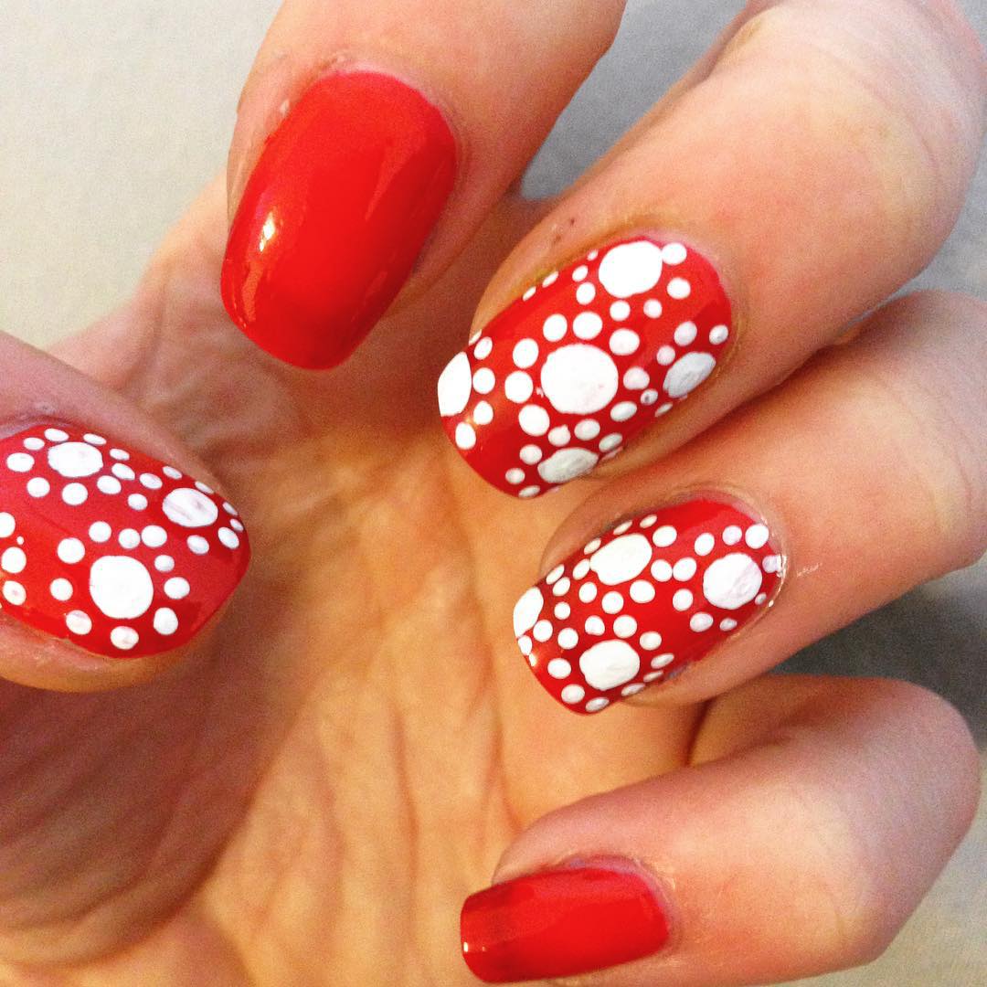 Download 29+ Red Acrylic Nail Art Designs , Ideas | Design Trends ...