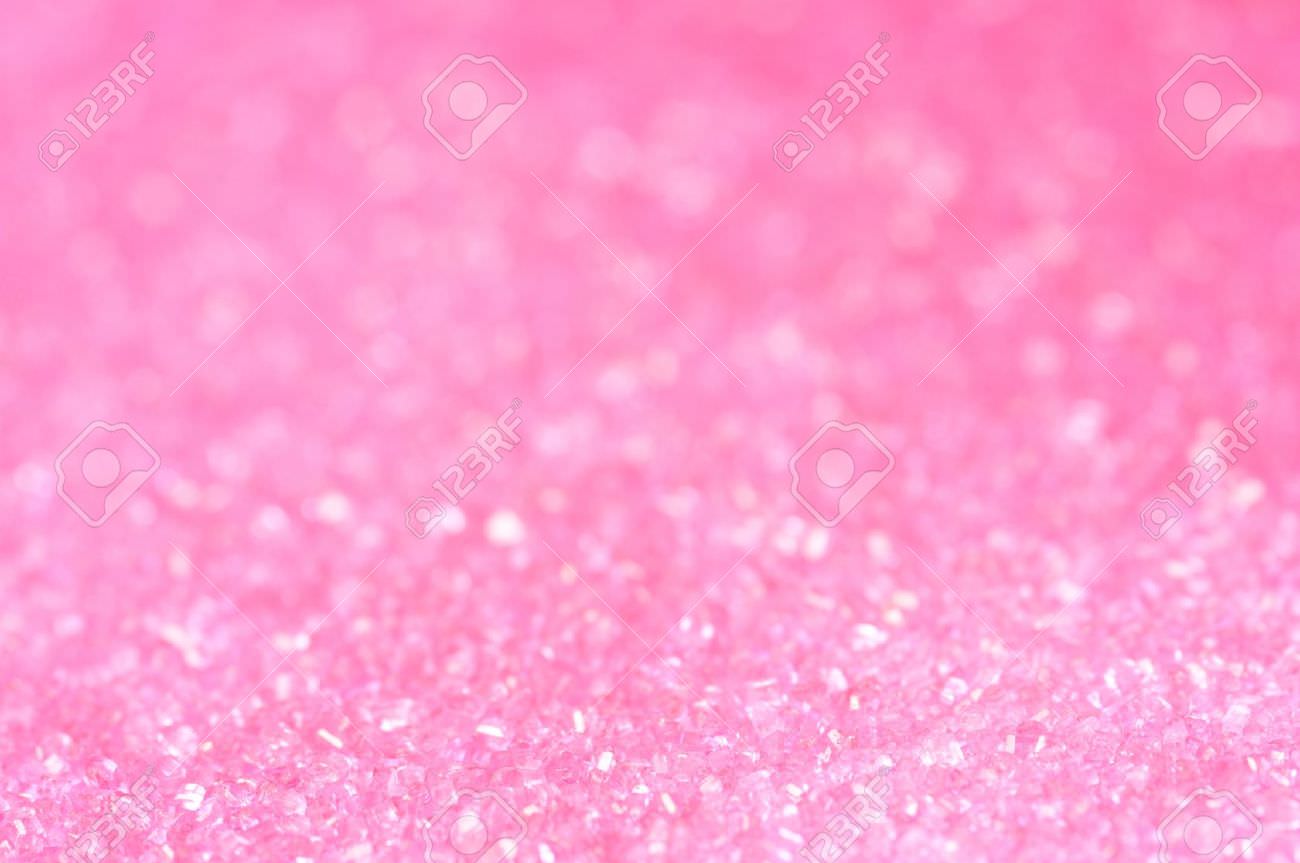 pink sugar sparkle focused