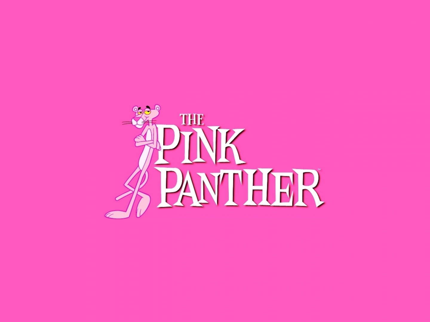 cartoon pink panther background