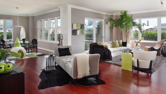 10ritz carlton residences contemporary living room